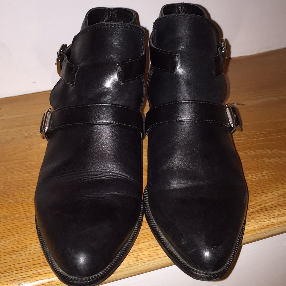 Zara Basic Gorgeous Slip-On Boot/Adjustable Buckle - image 1